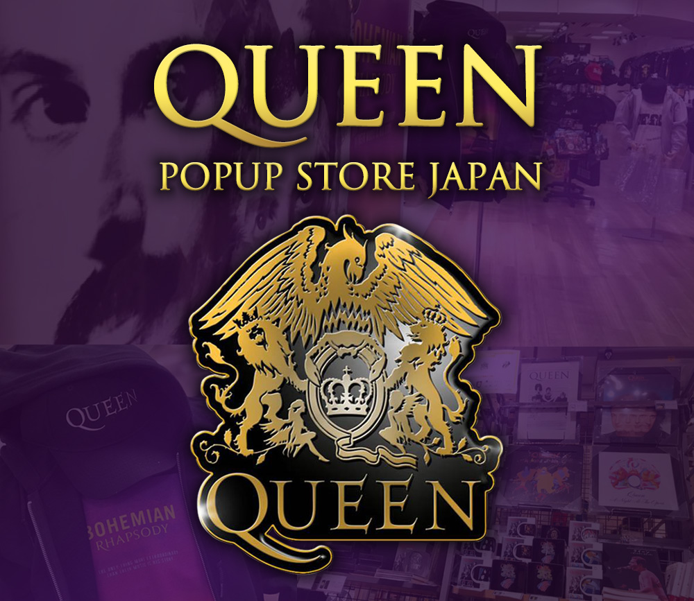 「QUEEN POPUP STORE JAPAN」全国縦断ツアーに仙台の開催が決定！